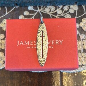 James Avery silver Cross Pendant